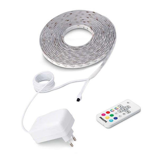 lelijk analoog Herenhuis Philips 70102/31/P6- LED Strip dimbaar MYLIVING LIGHTSTRIPS 5m RGB LED/17W  | Lampenmanie