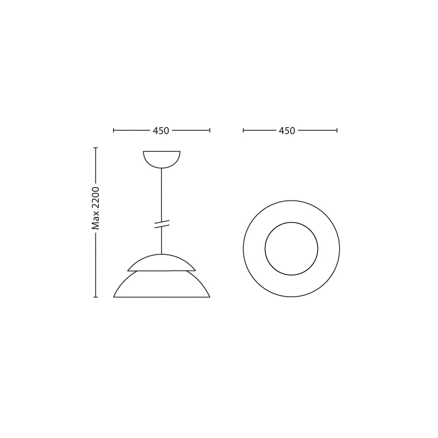 Philips - Dimbare hanglamp Hue BEYOND 4xLED/4,5W/230V/RGB