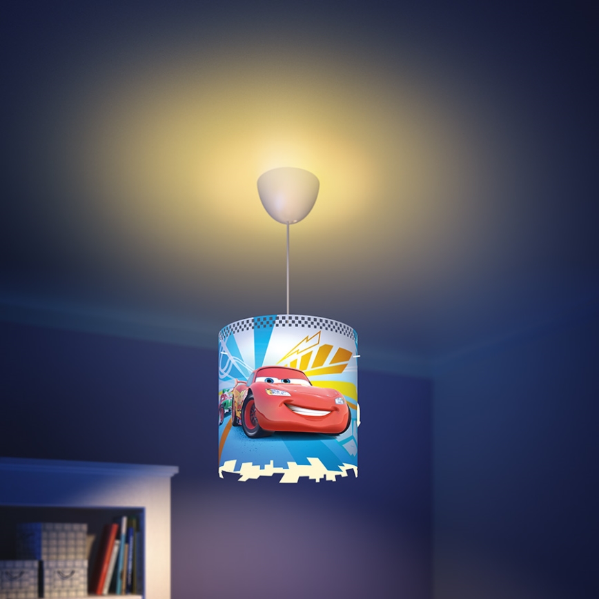 Philips 71751/32/16 - Kinderhanglamp aan koord DISNEY CARS 1xE27/23W/230V