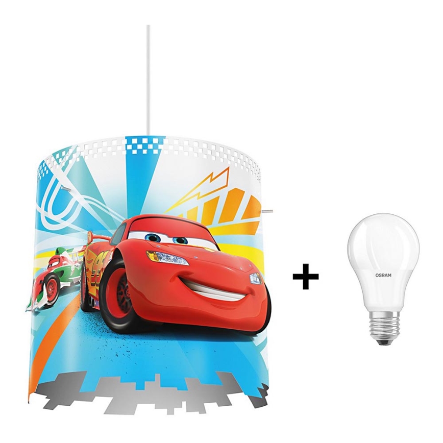 Philips 71751/32/16 - LED Hanglamp aan koord kinderkamer DISNEY CARS 1xE27/8,5W/230V