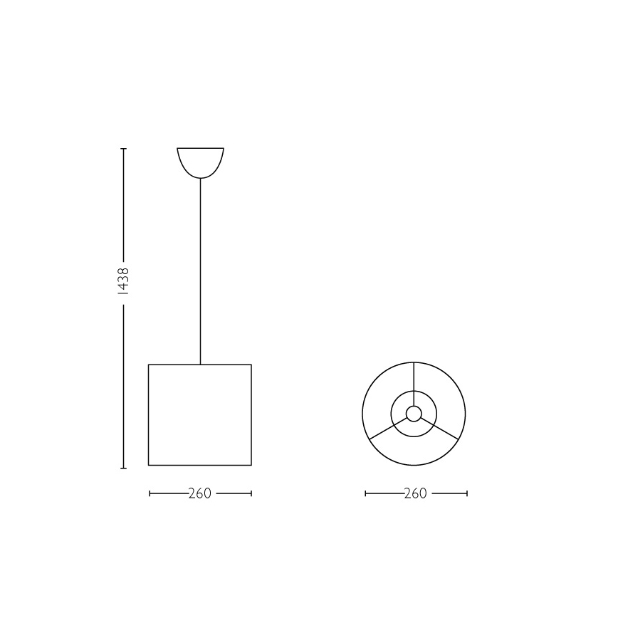 Philips - LED Kinder hanglamp 1xE27/23W/230V