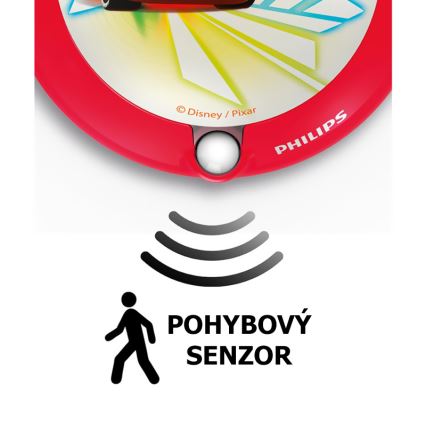 Philips 71765/32/16 - LED Kinderlamp met sensor DISNEY CARS 1xLED/0,06W/2xAAA