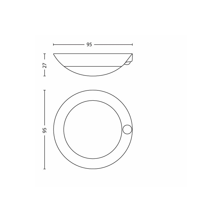 Philips 71765/32/16 - LED Kinderlamp met sensor DISNEY CARS 1xLED/0,06W/2xAAA