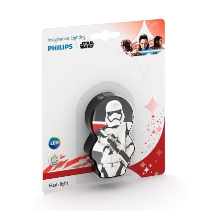 Philips 71767/97/P0 - LED Kinder zaklamp DISNEY STAR WARS 1xLED/0,3W/2xAAA