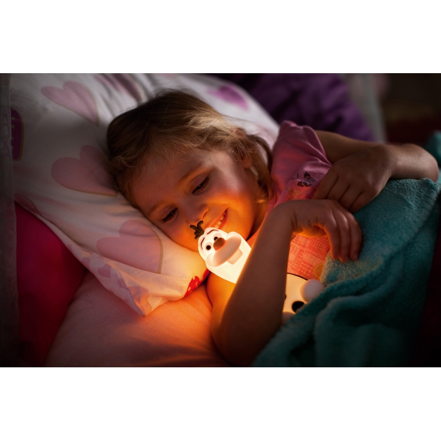 Philips 71768/08/16 - Kinder LED Lamp DISNEY FROZEN 1xLED/0,3W/3V