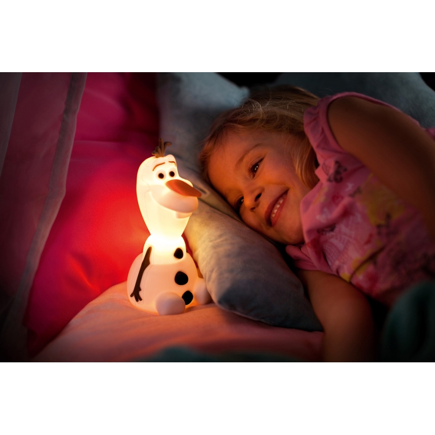 Philips 71768/08/16 - Kinder LED Lamp DISNEY FROZEN 1xLED/0,3W/3V
