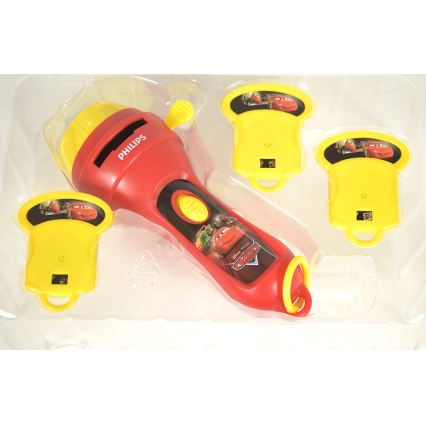 Philips 71788/32/16 - LED Kinder zaklamp projector DISNEY CARS LED / 1W / 2x AAA