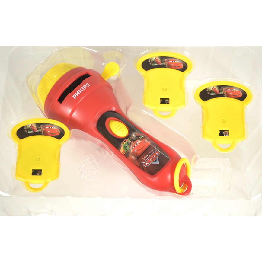 Philips 71788/32/16 - LED Kinder zaklamp projector DISNEY CARS LED / 1W / 2x AAA