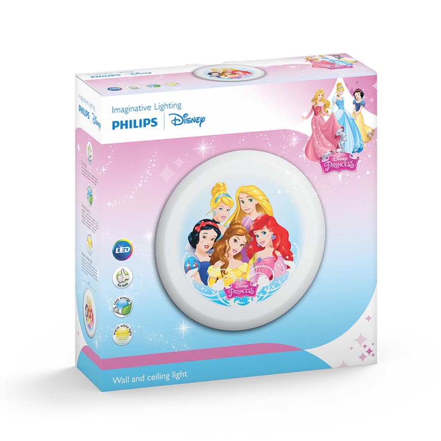Philips 71884/28/P0 - LED Wandlamp voor kinderen PRINCESS 4xLED/2,5W/230V