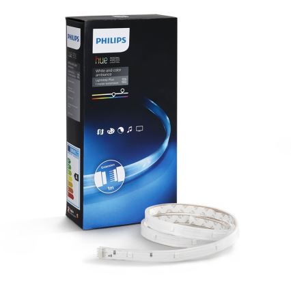 Philips - RGB LED Strip dimbaar Hue LIGHTSTRIP verlengstuk 1m