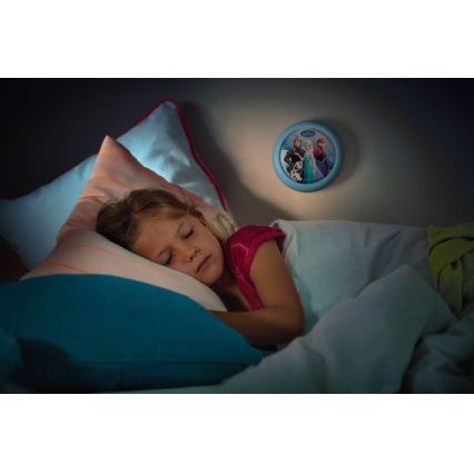 Philips 71924/08/16 - Kinder LED Touch lamp DISNEY FROZEN LED/0,3W/2xAAA