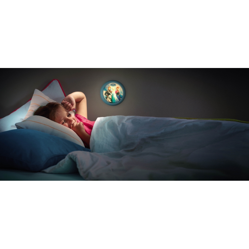 Philips 71924/08/16 - Kinder LED Touch lamp DISNEY FROZEN LED/0,3W/2xAAA