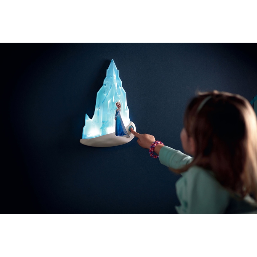 Philips 71942/08/P0 - Kinder LED Lamp FROZEN 2xLED/0,2W/3V