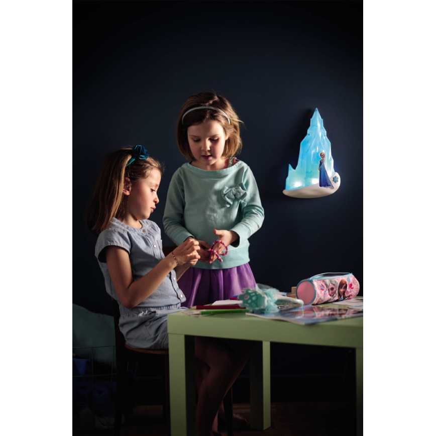Philips 71942/08/P0 - Kinder LED Lamp FROZEN 2xLED/0,2W/3V