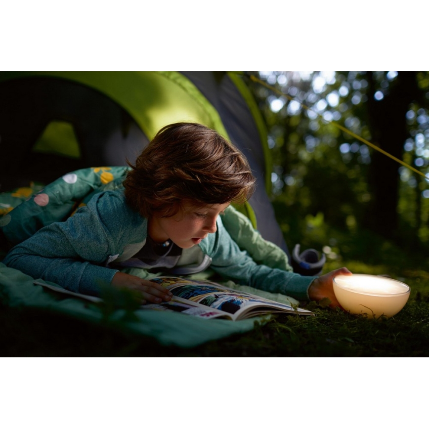 Philips - RGB-LED dimbare tafellamp Hue GO LED/6W/230V
