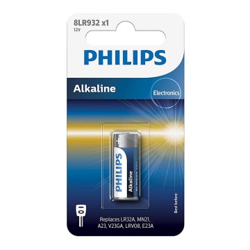 Philips 8LR932/01B - Alkalinebatterij 8LR932 MINICELLS 12V 50mAh