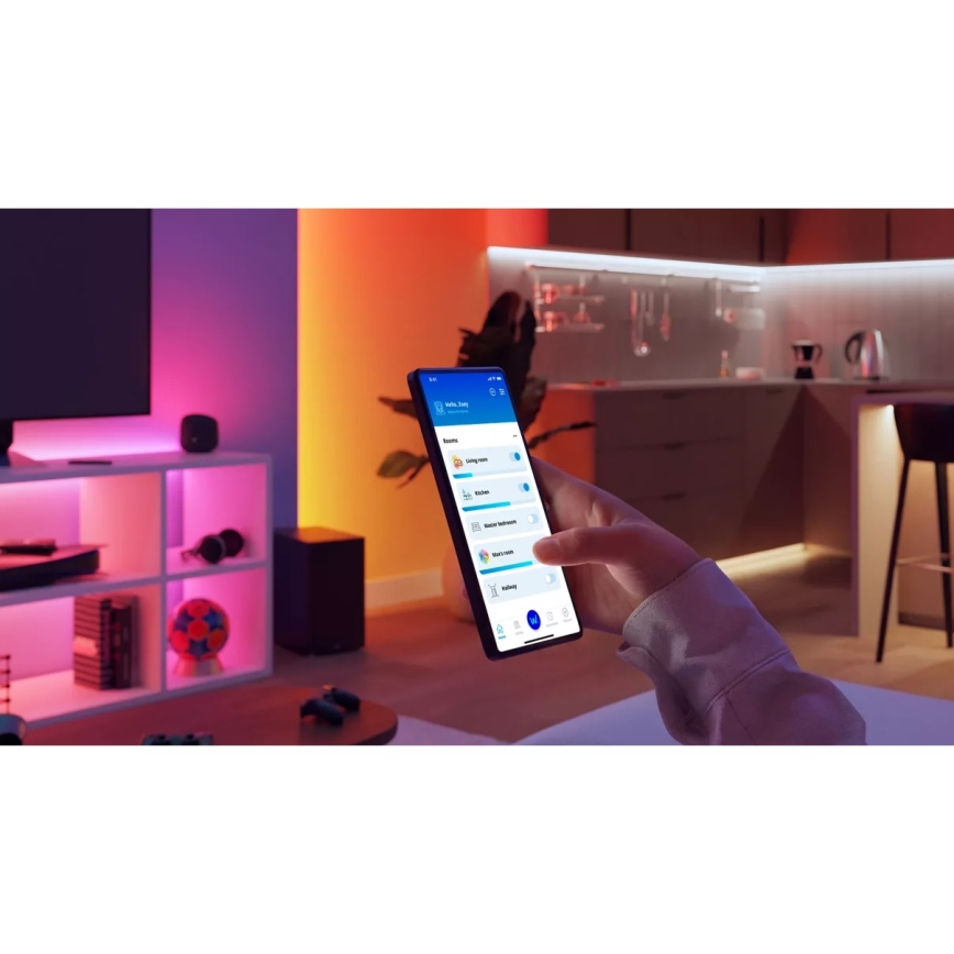 Philips - Afstandsbediening SMART WIZMOTE 2xAAA Wi-Fi
