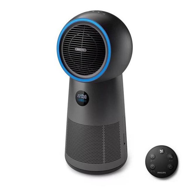 Philips AMF220/15 - Luchtzuiveraar, ventilator en luchtverwarmer 3in1 SERIES 2000 230V + afstandsbediening