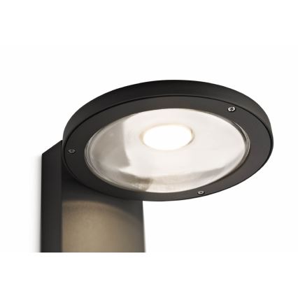 Philips - Antraciete LED Buitenlamp LEDINO 1x LED / 3W IP44