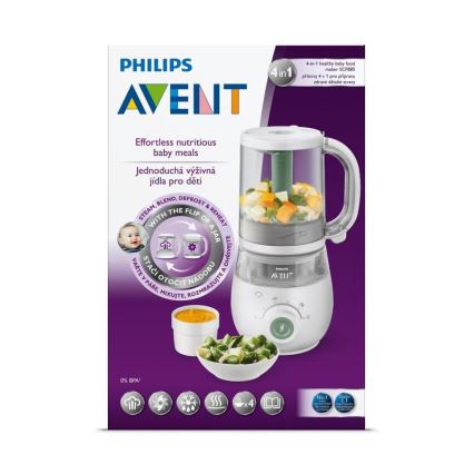 Philips Avent - Stoompan met blender 4in1