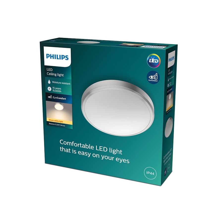 Philips - Badkamer LED Plafond Lamp BALANCE LED/17W/230V IP44