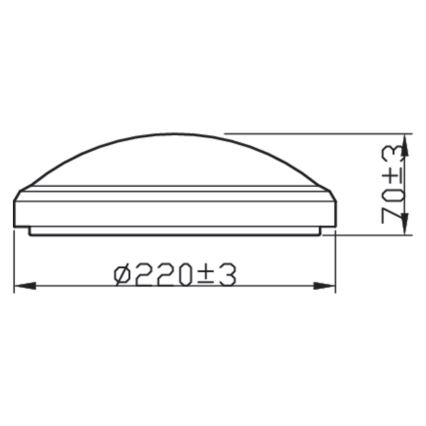 Philips - Badkamer LED Plafond Lamp BALANCE LED/6W/230V IP44