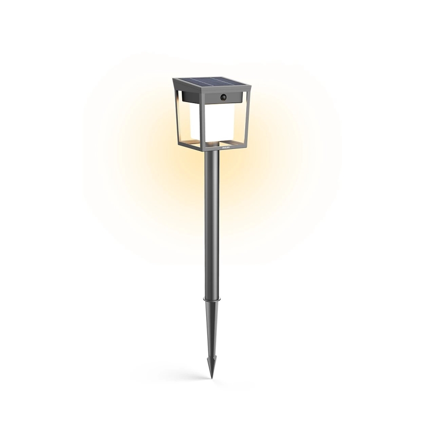 Philips - LED Zonne-energie lamp met bewegings- en schemersensor BLAISE LED/1,5W/3,7V 2600 mAh 3000K IP44
