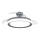 Philips - BLISS dimbare LED-plafondlamp met ventilator, 35W/230V, zwart + afstandsbediening