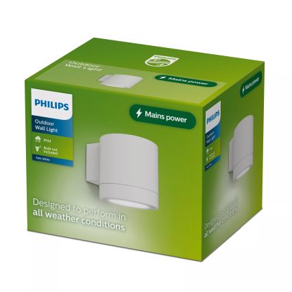 Philips - Buitenwandlamp FYLX 1xGU10/5W/230V wit IP44