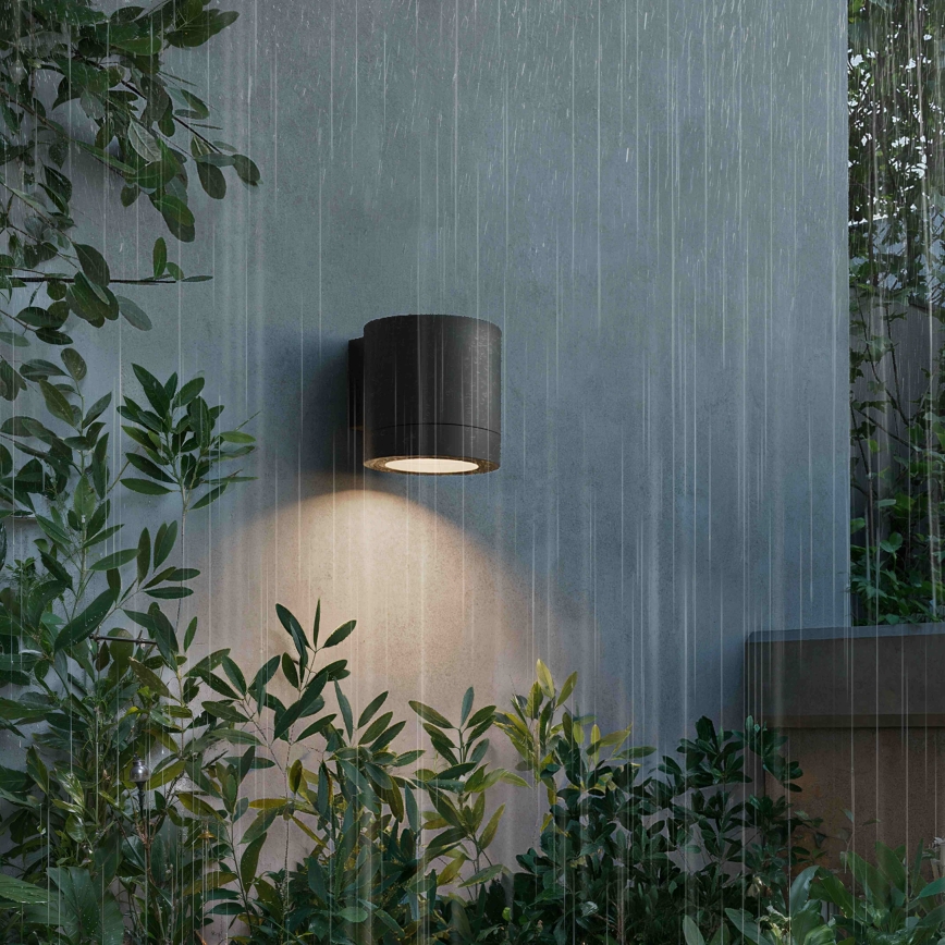 Philips - Buitenwandlamp FYLX 1xGU10/5W/230V zwart IP44