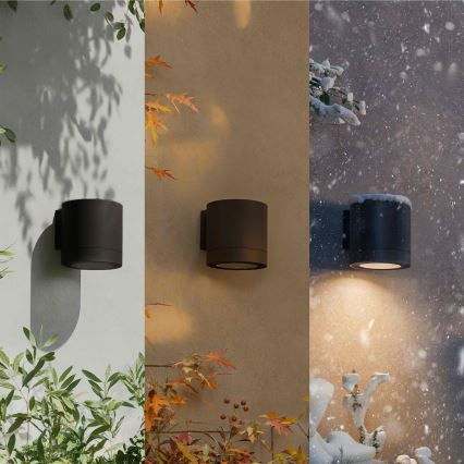 Philips - Buitenwandlamp FYLX 1xGU10/5W/230V zwart IP44