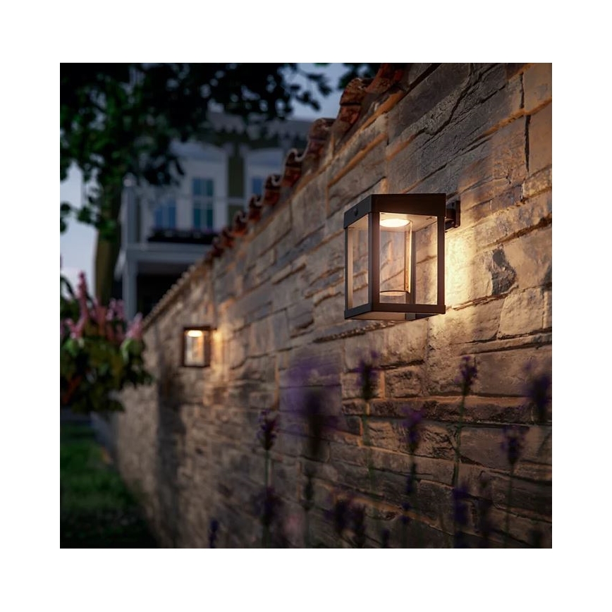 Philips - LED Solar Wandlamp met bewegings- en schemersensor CAMILL LED/1,4W/3,7V 2000 mAh IP44