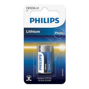 Philips CR123A/01B - Lithiumbatterij CR123A MINICELLS 3V 1600mAh