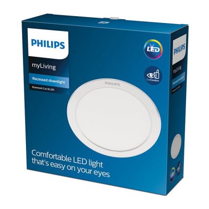Philips DIAMOND - LED Inbouwlamp LED / 17W / 230V 3000K