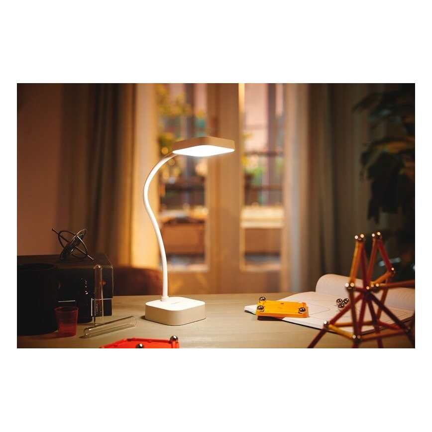 Philips - Dimbaar LED touch tafellampje ROCK LED/5W/5V 1800 mAh