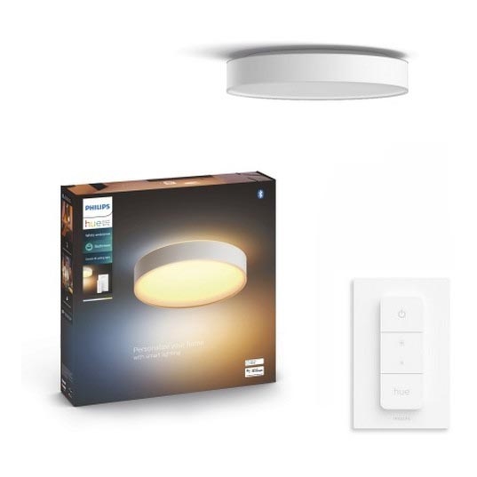 Philips - Dimbare LED Badkamer Lamp Hue DEVERE LED/19,2W/230V IP44 d. 381 mm 2200-6500K + afstandsbediening