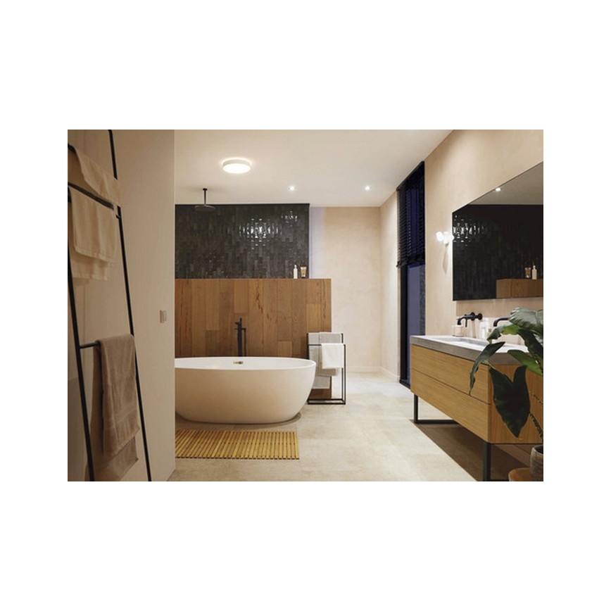 Philips - Dimbare LED Badkamer Lamp Hue DEVERE LED/33,5W/230V IP44 d. 425 mm 2200-6500K + afstandsbediening