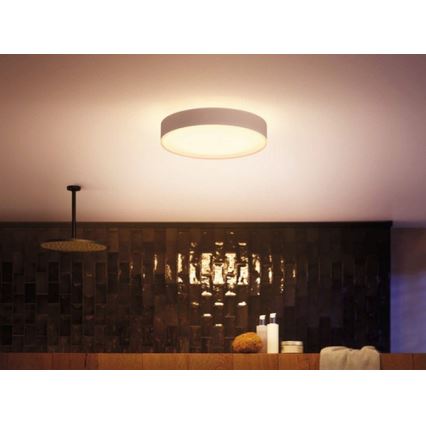 Philips - Dimbare LED Badkamer Lamp Hue DEVERE LED/33,5W/230V IP44 d. 425 mm 2200-6500K + afstandsbediening