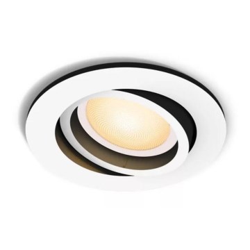 Philips - Dimbare LED hangende plafond verlichting Hue MILLISKIN 1xGU10/4,2W/230V 2200-6500K wit
