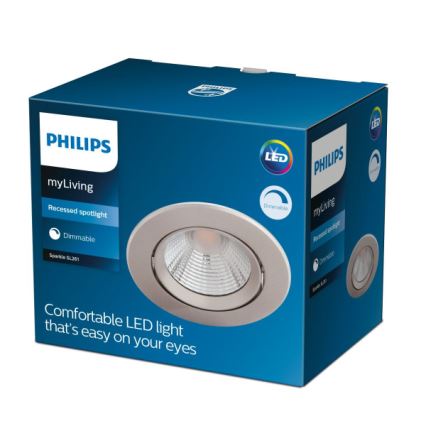 Philips - Dimbare LED hangende plafond verlichting SPARKLE LED/5,5W/230V