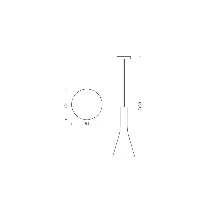 Philips - Dimbare LED Hanglamp aan een koord Hue EXPLORE 1xE27/6W/230V 2200-6500K