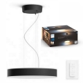Philips - Dimbare LED Hanglamp aan een koord Hue ENRAVE LED/33,5W/230V 2200-6500K zwart
