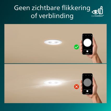 Philips - LED-dimbare inbouwspot CILANTRO LED/5W/230V 4000K wit