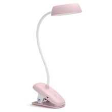Philips - Dimbare LED Lamp met Klem DONUTCLIP LED/3W/5V CRI 90 roze