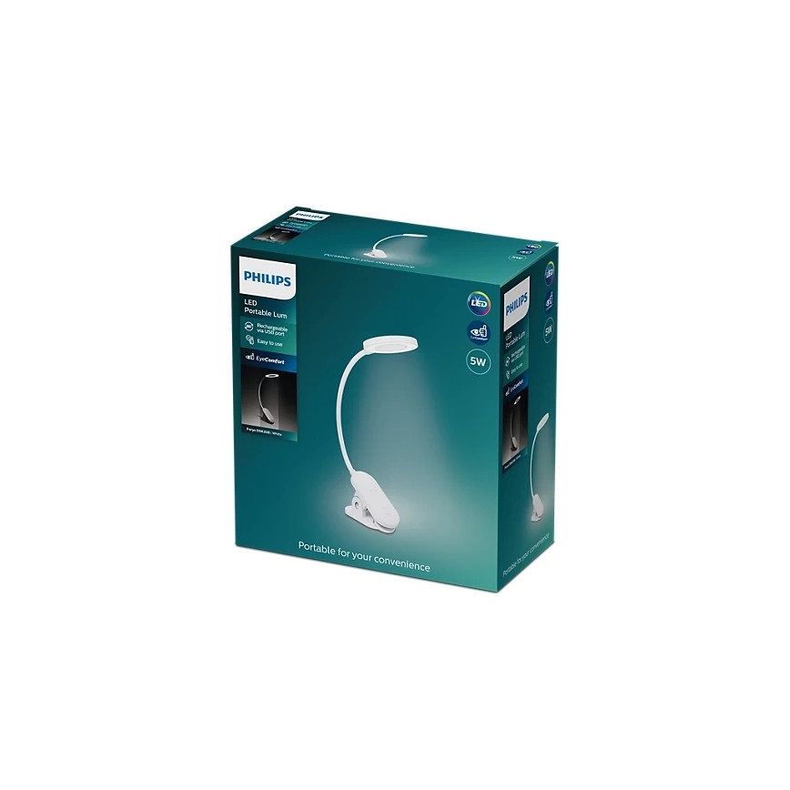 Philips - Dimbare LED lamp met klem LED/5W/5V CRI 90