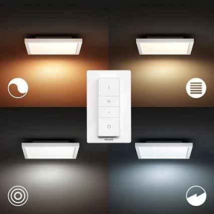 Philips - Dimbare LED Plafond Lamp Hue LED/19W/230V 2200-6500K + afstandsbediening