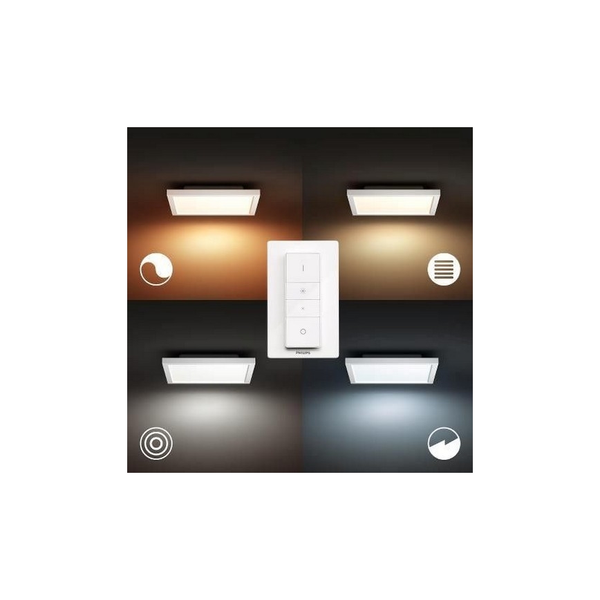 Philips - Dimbare LED Plafond Lamp Hue LED/19W/230V 2200-6500K + afstandsbediening