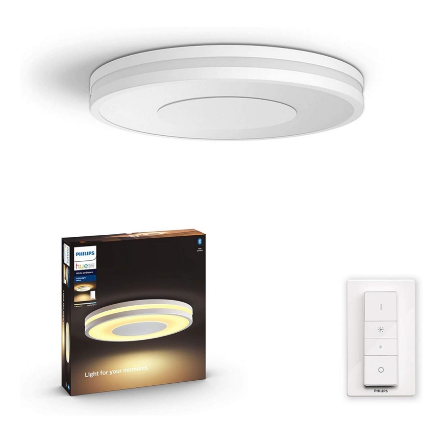 Philips - Dimbare LED Plafond Lamp Hue BEING LED/27W/230V + afstandsbediening