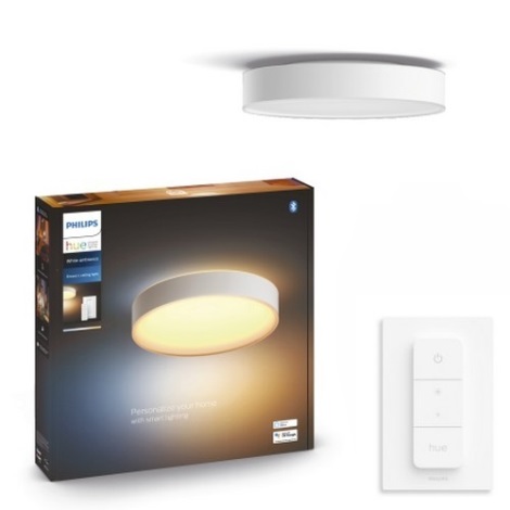 component Om toevlucht te zoeken Email schrijven Philips - Dimbare LED Plafond Lamp Hue LED/33,5W/230V d. 425 mm wit + AB |  Lampenmanie