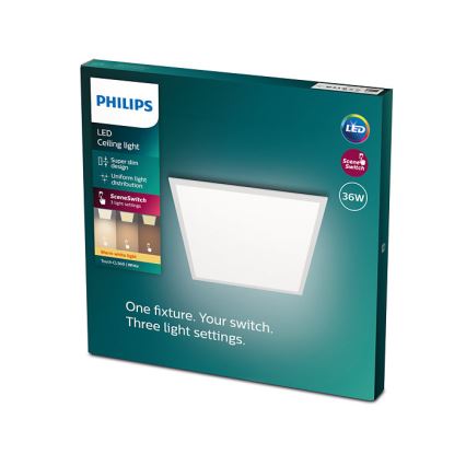 Philips - Dimbare LED Plafond Lamp SCENE SWITCH LED/36W/230V 2700K